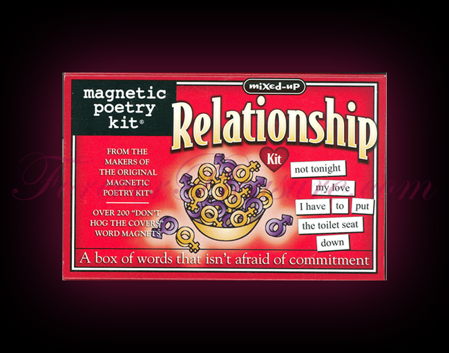 Magnetic Poetry Kit - Relationships Edition
